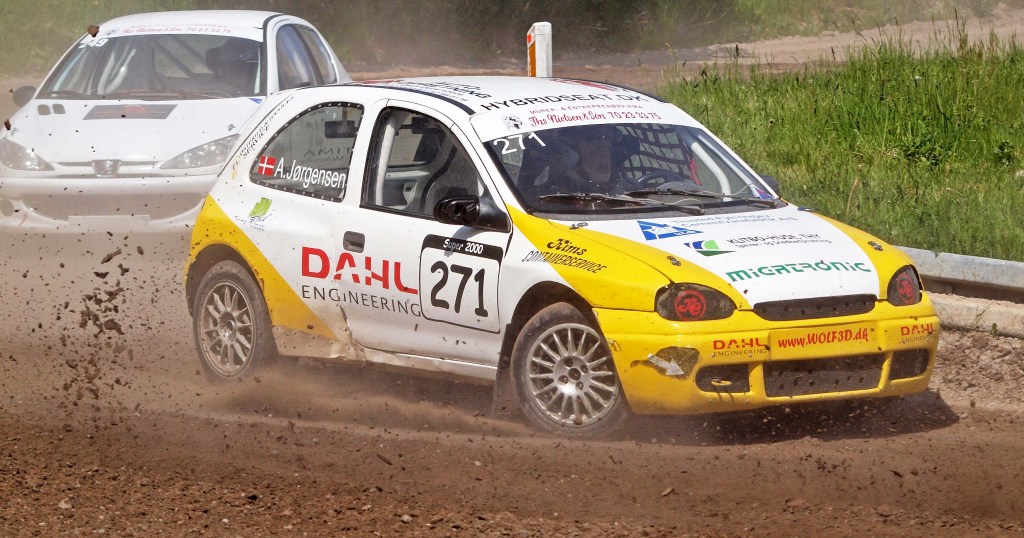 Allan Jørgensen fik problemer med at se gennem frontruden ved NEZ-finalen i Litauen, da blæver fra konkurrenterne brændte sig fast
(Foto: Åge Keseler Kirketerp)